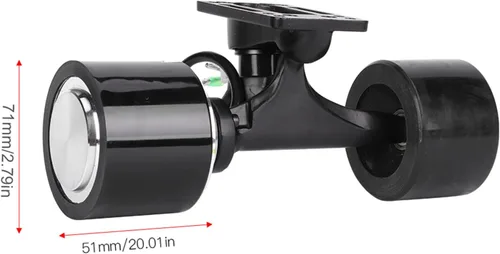 Miniatura 6 de Monopatín con motor de buje de 2.835 in, monopatín eléctrico de 350 W, motor de cubo sin escobillas reversa para pieza de repuesto