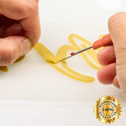Miniatura 5 de HTV - Rollos de vinilo termotransferible dorado, 12 pulgadas por 8 pies, para planchar, DIY para camiseta, fácil de cortar y retirar para diseño