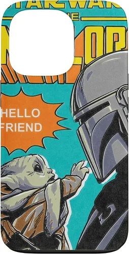 Miniatura 10 de Funda para iPhone 14 Pro Max Star Wars The Mandalorian Mando y el Niño