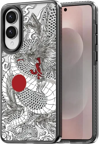 Miniatura 195 de Rosarnnah Funda compatible con Samsung Galaxy S24 Ultra, bonita estética, a la moda, divertida funda con estampado de gatito y gato, duradera a