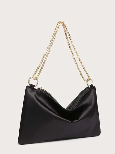 Miniatura 2 de Verdusa Bolso de noche de satén para mujer, bolso de hombro