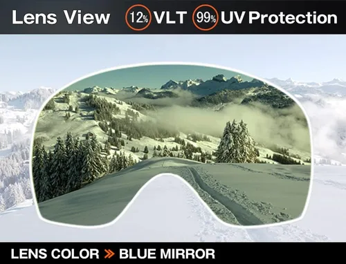 Miniatura 2 de ZERO TECH BASE Compatible Replacement Lens for Oakley Flight Deck L Snow Goggles Mirror type
