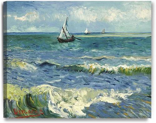 Miniatura 58 de DECORARTS - Serie de pinturas enmarcadas de Vincent Van Gogh (favoritos) – impresión giclée de arte en lienzo.