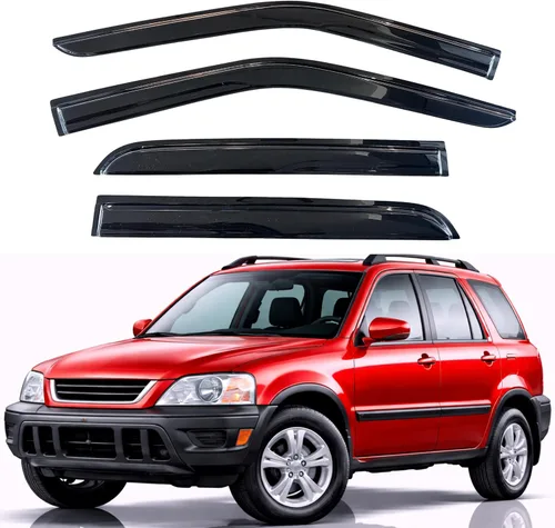 Miniatura 91 de KPY Visor de ventana compatible con Hyundai Tucson 2021-2025, 4 piezas de deflector de ventilación para ventana lateral, estilo Mugen, protector