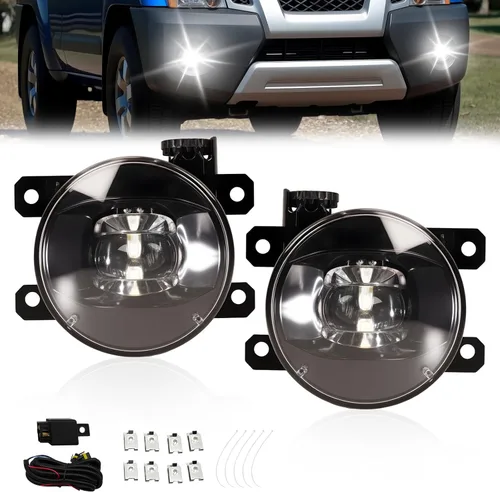 Miniatura 45 de Luces antiniebla compatibles con Chevy Silverado 1500 2500/2001 2002 Silverado 1500HD 2500HD 2500HD 3500/2000-2006 Tahoe Suburban 1500 2500