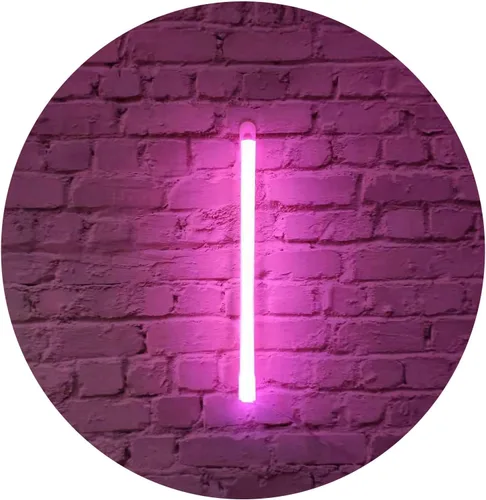 Miniatura 33 de Letrero de neón, letras de neón, letras del alfabeto de neón iluminadas, letras con luces LED, letras de marquesina iluminadas, batería, USB, rosa