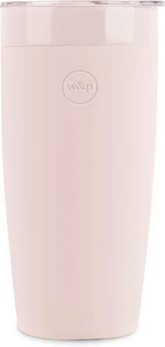 W&P Porter Taza aislada de 20 oz | Revestimiento cerámico sin sabor metálico para agua, café y té | Boca ancha, aislada al vacío | Apta para