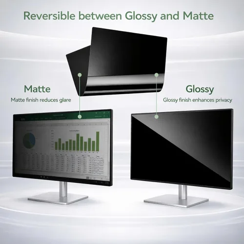 Miniatura 8 de Paquete de 2 pantallas de privacidad de computadora de 34 pulgadas para monitor de pantalla ancha de relación de aspecto 21:9, protección ocular