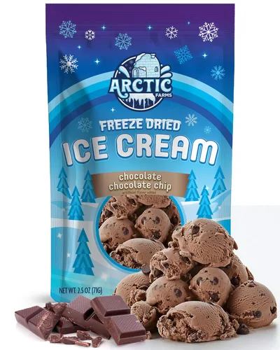 Miniatura 80 de Arctic Farms Trozos de Helado Liofilizado a Granel - No se Derrite (Mantequilla de Maní) (1 libra)