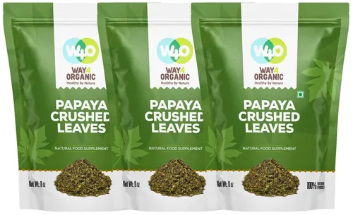 Miniatura 11 de Té de hoja de papaya de 8 onzas, secado de hojas verdes frescas, bueno para hacer té, hojas 100% sueltas (sin fruta, sin semillas) – Way4Organic