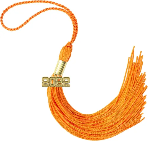 Miniatura 298 de Borla de graduación Aqua 2022, todos los colores escolares disponibles, fabricada en Estados Unidos