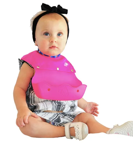 Miniatura 9 de Baberos de silicona para bebés y niños pequeños, se limpia en cuestión de segundos, impermeable, protege de cualquier desorden, fabricado