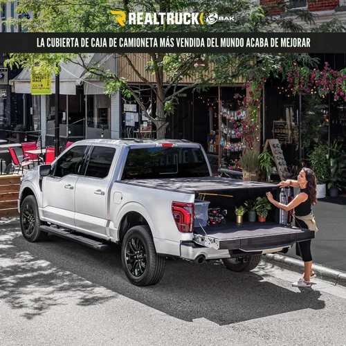 Miniatura 4 de RealTruck BAK BAKFlip MX4 - Cubierta rígida plegable para caja de camioneta 448227 Compatible con Dodge Ram 1500 2019-2025, no es compatible