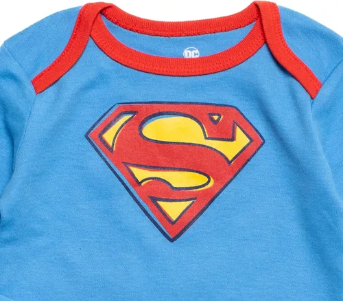 Miniatura 5 de DC Comics Justice League Batman Superman The Flash - Paquete de 3 vestidos para dormir