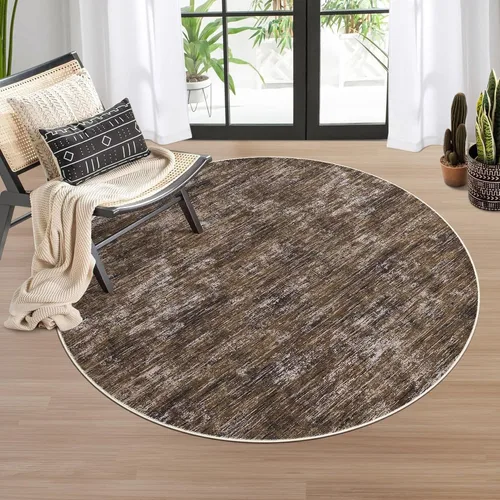 Miniatura 38 de RUGSREAL - Tapete pequeño de 2x3 con base de goma, resistente a las manchas, moderno, color liso, contemporáneo lavable, para la entrada, sala