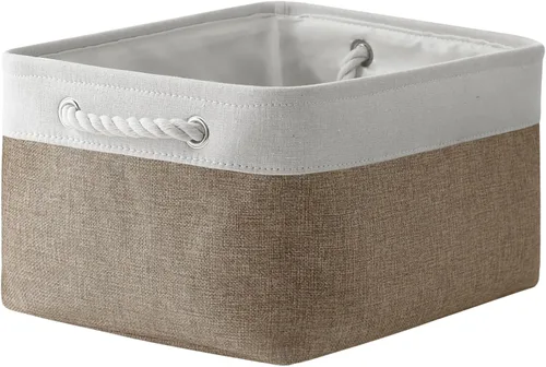 Miniatura 59 de TheWarmHome Contenedores de almacenamiento para estantes, tamaño mediano, 3 unidades, 13.8 pulgadas de largo x 9.8 pulgadas de ancho x 6.7 pulgadas