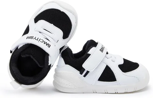 Miniatura 4 de BMCiTYBM Zapatos de bebé para niño y niña, zapatos de invierno cálidos antideslizantes para primeros pasos de 6 a 24 meses
