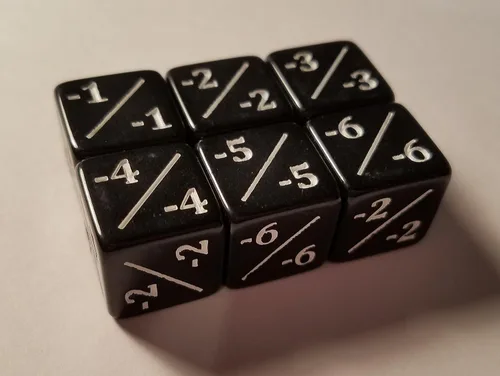 Miniatura 3 de 24x Contador, Negativo, Goyf y Dados de Lealtad para Magic: The Gathering y Otros Juegos/CCG MTG