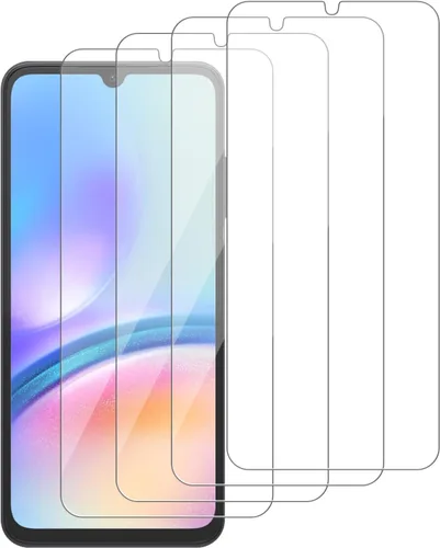 Miniatura 14 de Paquete de 4 protectores de pantalla de vidrio compatibles para Samsung Galaxy A07 5G / 4G [dureza 9H] - Vidrio templado de pantalla HD, resistente