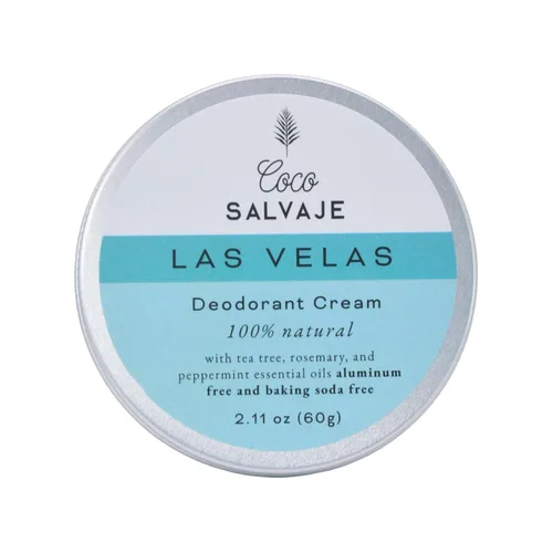 Miniatura 9 de Crema desodorante natural para mujeres y hombres, desodorante sin aluminio con magnesio e ingredientes orgánicos para pieles sensibles, vegano
