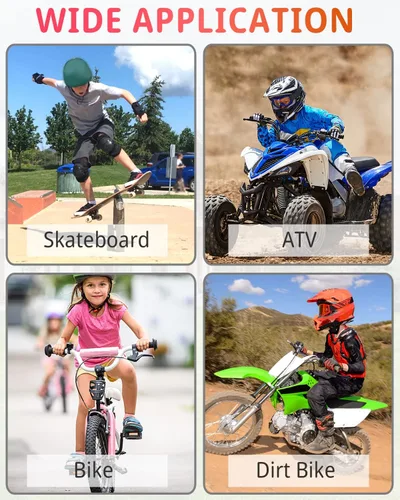 Miniatura 6 de StarknightMT Equipo de Bicicleta de Tierra para Niños - Equipo de Protección Juvenil para Montar Motocicleta, Traje de Armadura de Motocross
