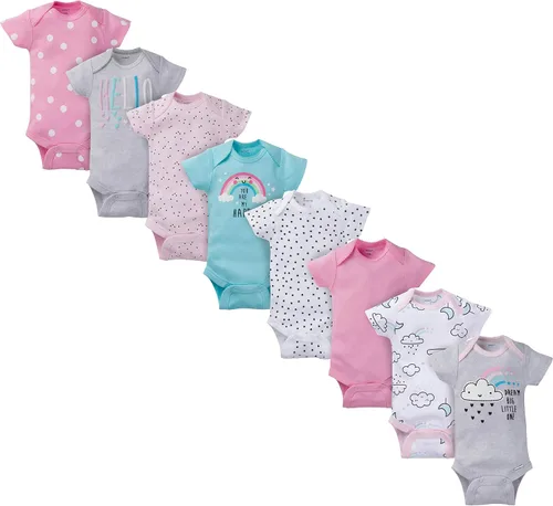 Miniatura 2 de Gerber Paquete de 8 mamelucos de manga corta y 4 paquetes de ropa Sleep 'N Play