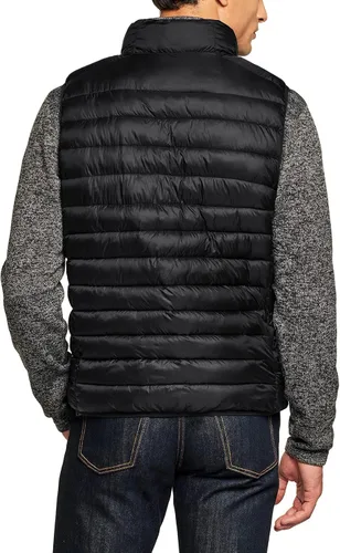 Miniatura 2 de TSLA Chaleco acolchado ligero y plegable para hombre chalecos impermeables para invierno al aire libre