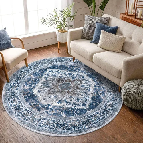 Miniatura 47 de KOZYFLY Alfombra Pequeña de Área 2x3 Pies Alfombras para Entrada Lavable Boho Alfombra de Entrada Antideslizante Tapete de Puerta Interior Entrada