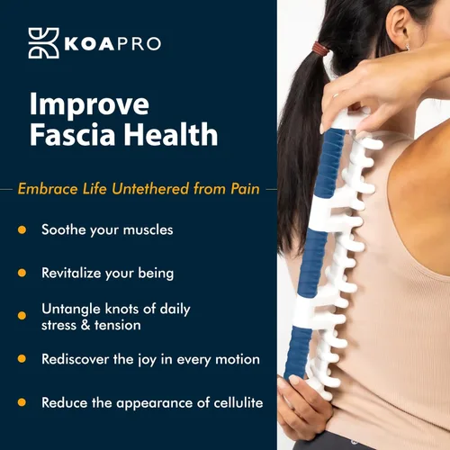 Miniatura 3 de KOAPRO Facia Blaster herramienta para celulitis – Masajeador de cuerpo completo para espalda y cuello para aliviar el dolor, masaje muscular
