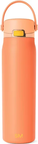 Miniatura 12 de Simple Modern Mesa Sport Botella de Agua con Tapa de Sorbo Cubierta Botella de Acero Inoxidable Aislada de 24oz Compatible con Portavasos