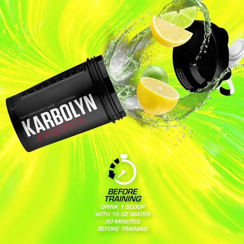 Miniatura 5 de EFX Sports Karbolyn Energy Polvo de carbohidratos de rendimiento + cafeína Carga de carbohidratos y energiza 250 mg de cafeína Sin azúcar