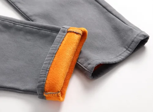 Miniatura 6 de FREDD MARSHALL - Jeans elásticos y ajustado para hombre con forro polar