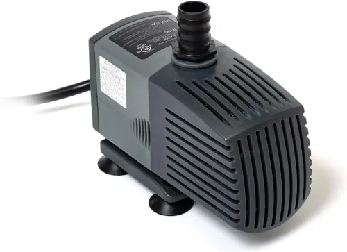 Miniatura 4 de Jebao Bomba sumergible de fuente para hidroponía, acuaponía, cascada, estanque de peces (FA-2000F, 530GPH)