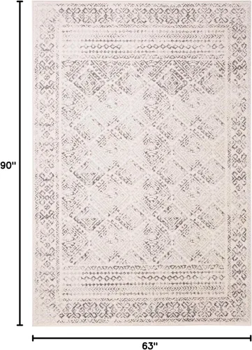 Miniatura 188 de Safavieh - Alfombra decorativa de la colección Tulum, modelo TUL264F, estilo marroquí, bohemio y desgastado, no suelta pelusa, para sala, vestíbulo