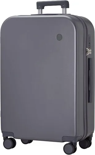 Mixi - Maleta con ruedas giratorias, de policarbonato, rígida, con cubierta y cerradura TSA, estuche de viaje ligero, de 16, 20, 22, 24 y 28 pulg,