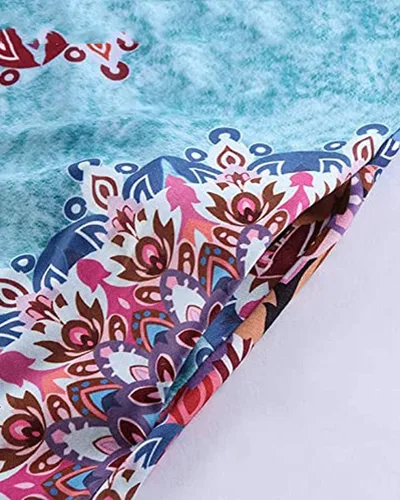 Miniatura 7 de elescat - Vestidos de verano para mujer, estilo informal, sin mangas, estampado floral, holgado, con bolsillo