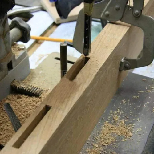Miniatura 7 de Cincel de mortajería para carpintería de 3/4 pulgadas con agujero cuadrado para herramientas eléctricas, broca de madera afilada y duradera