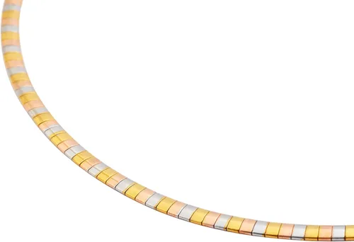 Miniatura 2 de Edforce Stainless Steel Italian Omega Chain Necklace