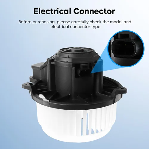 Miniatura 5 de Motor soplador de calentador HVAC con ventilador para Ford Fusion Lincoln MKZ 2010-2012 Mercury Milan 2010-2011 reemplaza PM9381 700270 75874