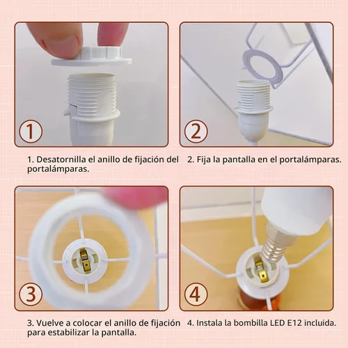 Miniatura 5 de HERBESTBAY Lámpara de mesa para niños, diseño de fútbol americano, baloncesto y béisbol de 14 pulgadas con bonita pantalla, lámpara temática