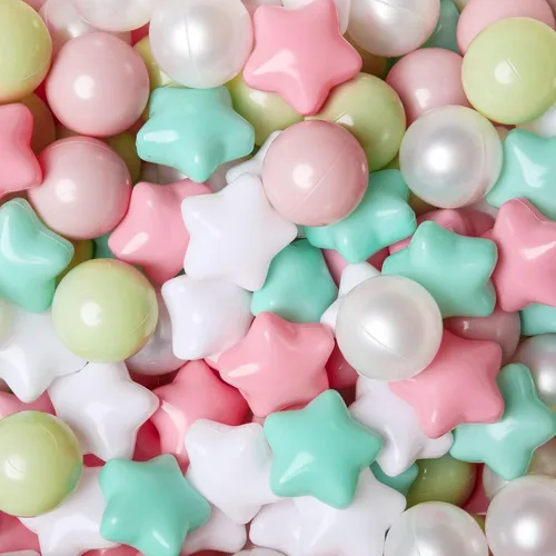 Miniatura 30 de GOGOSO Pelotas para Piscinas de Pelotas para Niños Pequeños Paquete de 50 100 200 Pelotas de Plástico con Forma sin Ftalatos sin BPA No Tóxicas
