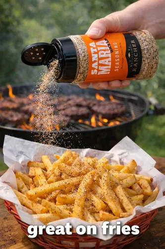 Miniatura 4 de Condimento Santa María (Sal Kosher, ajo, pimienta y hierbas). Ideal para chuletas, filete de flanco, pollo, toda la carne y hamburguesas. Sabor