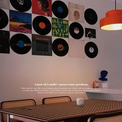 Miniatura 3 de FACHPINT 15 discos de vinilo decorativos de 12 pulgadas, discos de vinilo en blanco para pared estética, discos falsos para graffiti, accesorios