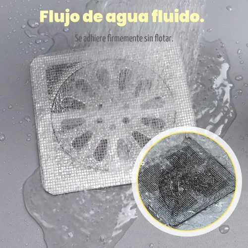 Miniatura 4 de Adhesivos desechables para drenaje de pelo, 2025 pegatinas mejoradas desechables para filtro de drenaje de piso, protector de drenaje de ducha