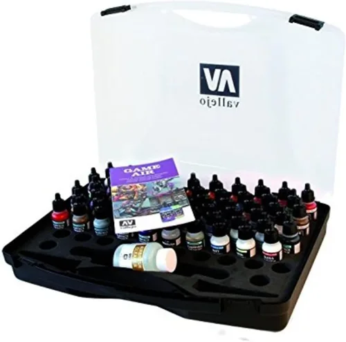 Vallejo - Estuche Game Air Range | Juego de pintura acrílica profesional de alta calidad | Kit listo para aerógrafo para fantasía, juegos de guerra