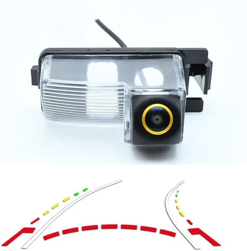 Miniatura 9 de Vlicevrn HD Fisheye - Cámara de visión trasera para vehículo, visión nocturna, cámara de estacionamiento de respaldo para Nissan Versa Tiida Livina