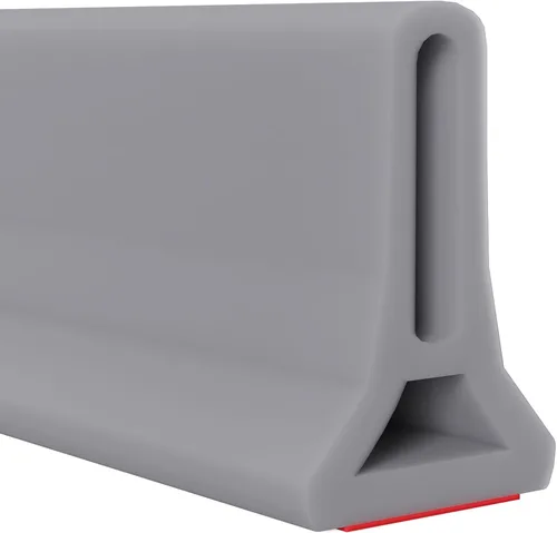 Miniatura 14 de Hi-Na Barrera de Agua Plegable para Ducha de 3/5/6/8/10 pies, Barrera de Agua para Ducha y Tope de Agua que Mantiene el Agua Adentro, Umbral de Agua