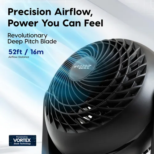 Miniatura 6 de IRIS USA, Inc. - Ventilador pequeño de circulación de aire
