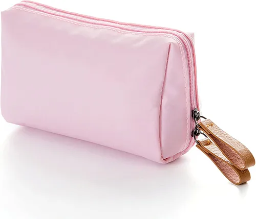 Miniatura 11 de Pequeña bolsa de maquillaje para bolso, bolsa de maquillaje, pequeña bolsa de cosméticos, mini bolso portátil para mujeres y niñas, Negro