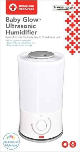 Miniatura 10 de The First Years - Humidificador ultrasónico American Red Cross Baby Glow, color blanco